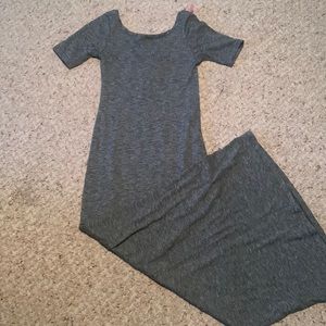 Roxy tight fitting knit long dress